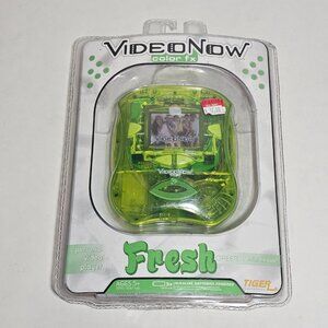 Sealed Video Now Color FX Personal Video Player Tiger Electronics "FRESH Green"